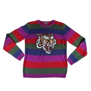 Mens ASOS Tiger Stripe Sweater Size Small